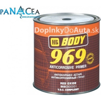 HB BODY 969 1K Primer Červenohnedá,1kg