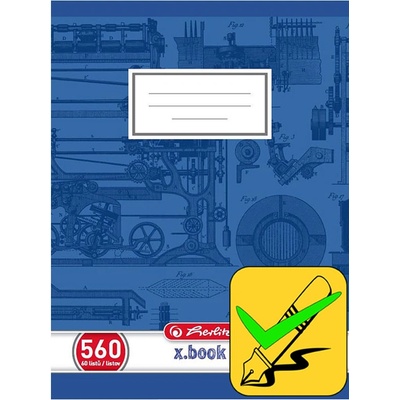 Herlitz Sešit 560 Premium