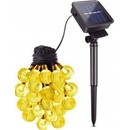 Polux LED Solárna reťaz 30xLED 8 funkcií 4,9m IP44 teplá biela SA1657