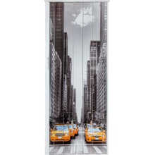 STANDOM Shrnovací dveře plastové plné s potiskem Taxi New York 83 cm, 201,5 cm