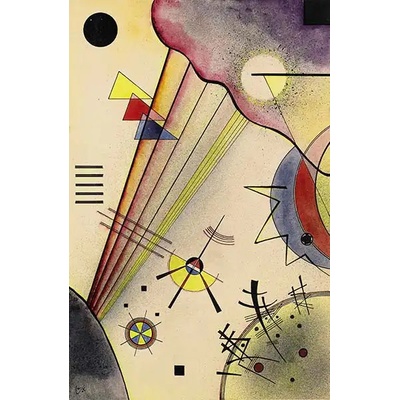 Obrazy - Kandinsky, Wassily: Jasné linky - reprodukce obrazu