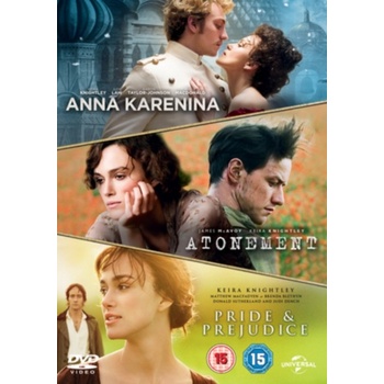Anna Karenina/Atonement/Pride and Prejudice DVD