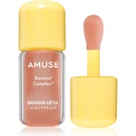 AMUSE Banana Lip Oil бананово масло за устни цвят 08 Soy Latte 4.5ml