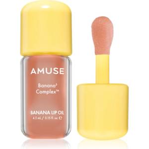AMUSE Banana Lip Oil бананово масло за устни цвят 08 Soy Latte 4.5ml