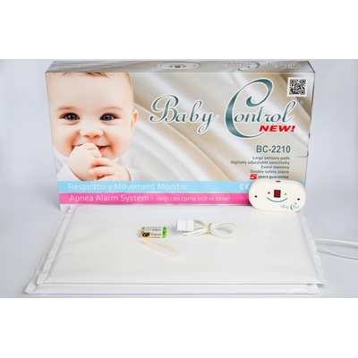Baby Control BC2210 + 2 podložky bílý – Zboží Dáma