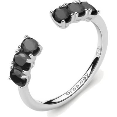 Brosway prsten Fancy Mystery black BWFMB11