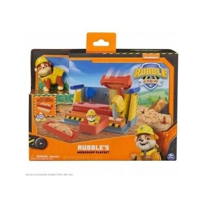 Spin Master Paw Patrol Rubble & Crew Construction Workshop playset