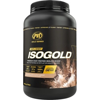 Image 1 of PVL IsoGold | Whey Protein Isolate [908 грама] Мока-Капучино