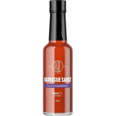 BrainMax Pure Barbecue sauce 200 ml švestka/brusinka