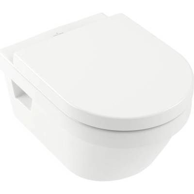 Комплект за WC, Architectura, 370 х 530 х 330mm, тоалетна чиния 5684R001 Direct Flush + седалка и капак със забавено падане 98M9C101, alpin white (5684HR01)