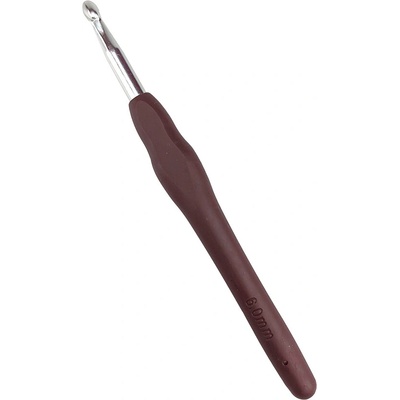 Pro Háčkování Háček se silikonovou rukojetí 6 mm – Sleviste.cz