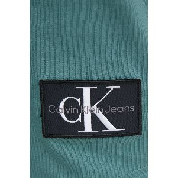 Calvin Klein Jeans Памучна тениска Calvin Klein Jeans с апликация J30J323482 (J30J323482)