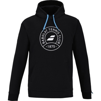 Pánska mikina Babolat Exercise Hood Sweat Men Black