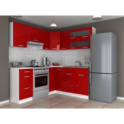 FRONTI Kuchyňská linka TAMARA 360x300 cm Lesk