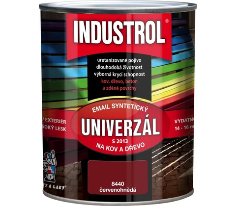 Industrol 0,75l červenohnědá