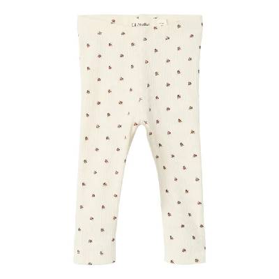 Клин Name it Lago Kye Slim Lil´ Atelier leggings - Beige (Turtledove / Ladybug)