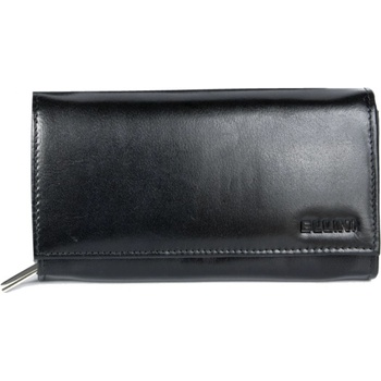 ELLINI dámská kožená peněženka černá