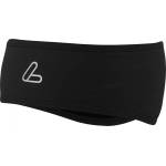 Löffler Лента за глава Löffler Mono Headband Flaps Headband - Black - размер One Size (204-7447-0111)