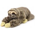 LEAN Toys Плюшена играчка Lean Toys - Ленивец, 34 cm, кафява (31279) - baby