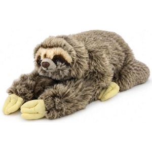LEAN Toys Плюшена играчка Lean Toys - Ленивец, 34 cm, кафява (31279) - baby