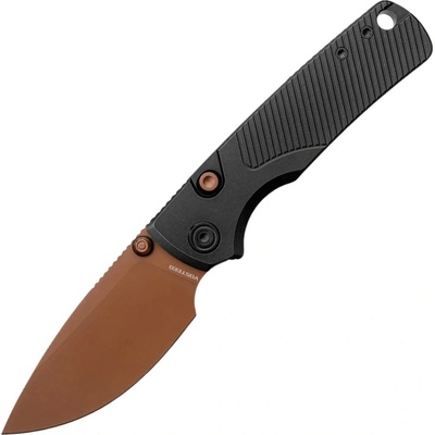 Vosteed Porcupine TiSlim 154CM Copper Dune, Black Titanium Top Liner Lock A4802