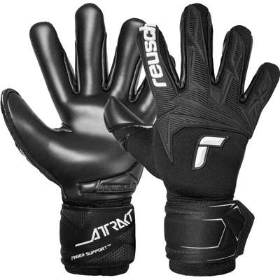 Reusch Attrakt Freegel Infinity Finger Support černá UK 10,5