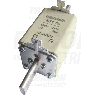 Tracon Nožová poistka 125A 500V AC gG NT1-125