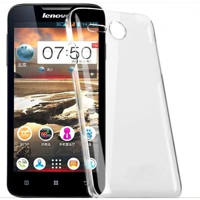 Lenovo Ултра тънък силиконов калъф за Lenovo A680 (UTSKLenovoA680white)