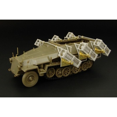 TAMIYA Hauler Sd Kfz 251 Stuka Zu Fuss conv PE and resin conv set for AFV and kit 1:48