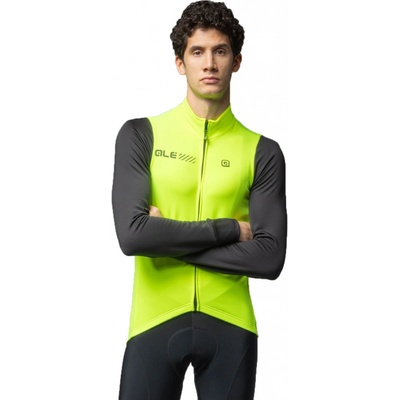 Alé SOLID Fondo 2.0 LS Fluo yellow