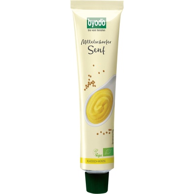 Byodo Středně ostrá hořčice v tubě bio 100 ml