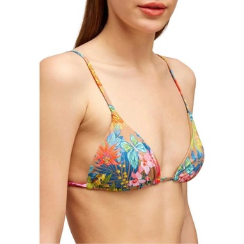 SUNDEK Caladesi wild garden bikini top - Multicolor (Earth)