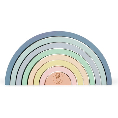 Lule Toys Дървен пъзел Lule - Дъга, 8 части (9016)