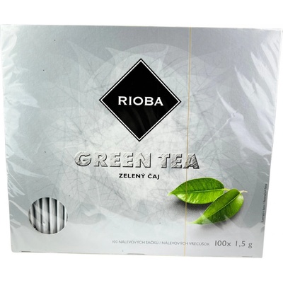 Rioba Green Tea zelený čaj 100 x 1,5 g