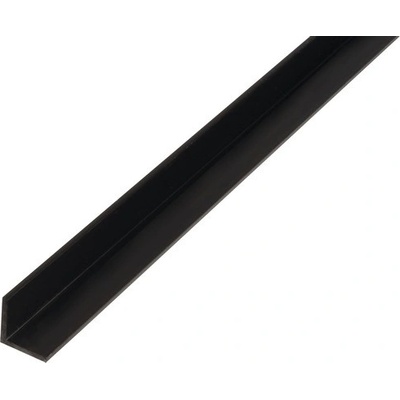 Alberts L profil PVC čierny 30x30x2 mm 2,6 m