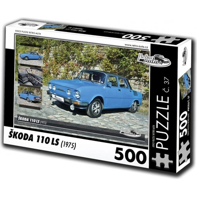 Retro-auta č. 37 Škoda 110 LS 1975 500 dielov