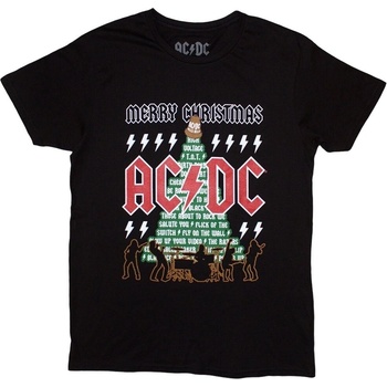 AC/DC Merry Christmas Black M Риза (ACDCTS127MB02)