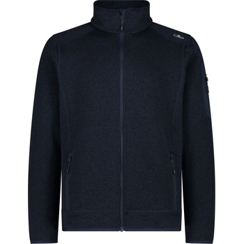CMP Мъжко поларено яке CMP Jacket Jacquard Knitted 3H60747N Fleece jacket - B. Blue / Antracite - размер 52 (EU) (005-5003-1614)