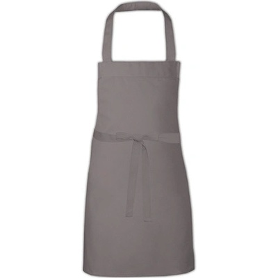 Link Kitchen Wear Dětská grilovací zástěra X1009 Dark Grey Pantone 431 60x50cm