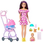 Mattel Barbie® Skipper BABYSITTERS детегледачка с количка (JJB42)