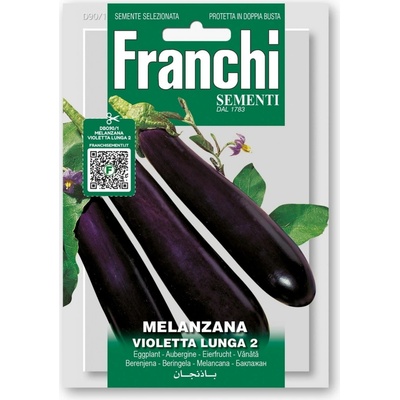 Franchi Sementi Baklažán "Black Beauty" 1 ks