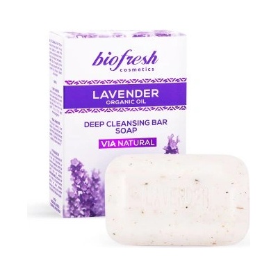 Biofresh Cosmetics Lavender Bar Soap - Дълбоко почистващ сапун 100гр