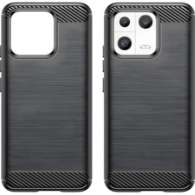 Xiaomi Carbon Shield TPU калъф за Xiaomi 13 - Черен KP24681
