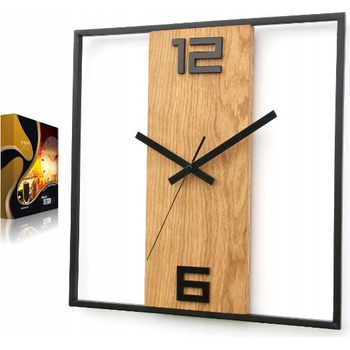 M.Clock 5x33 kovovo-drevené