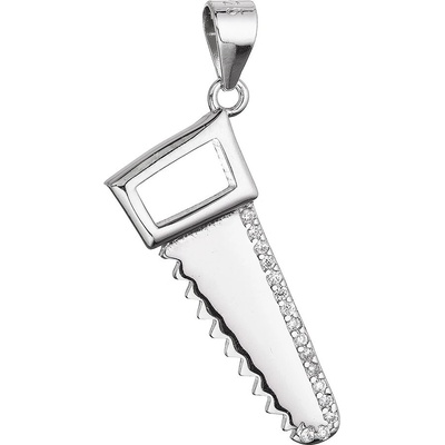 Pavona Stříbrný přívěsek ruční pila 14059.1 crystal