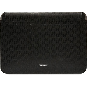 Karl Lagerfeld KLCS14SAKLHPK 14" čierny plaketa Saffiano