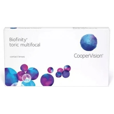 Cooper Vision Biofinity Toric Multifocal 3 čočky