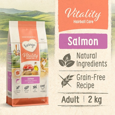 Feringa Vitality Hairball Care losos 2 kg
