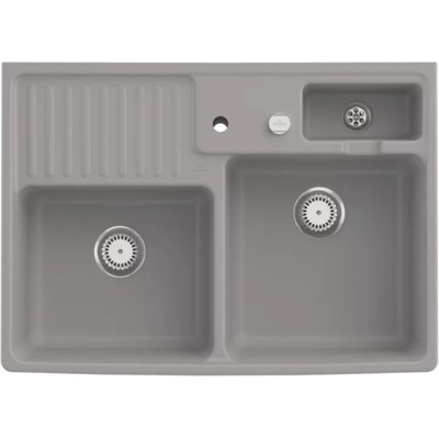 Villeroy & Boch Double-bowl sink 90 Fossil