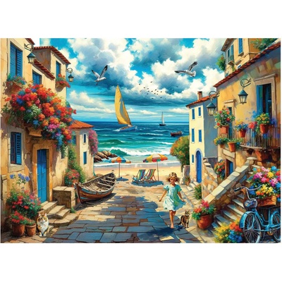 Anatolian - Puzzle Dreamy Village - 1 000 piese